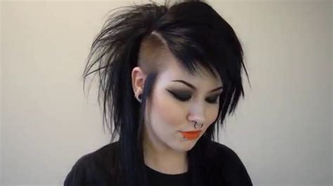 hawk hair style|death hawk hairstyle.